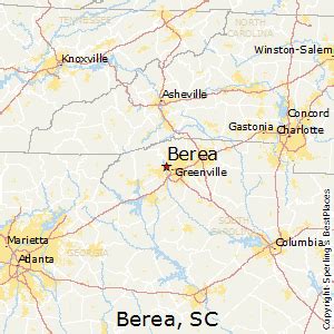 Best Places to Live in Berea, South Carolina