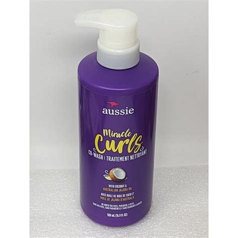 Aussie Miracle Curls Co Wash With Coconut And Australian Jojoba Oil 169 Pinklash Beauty