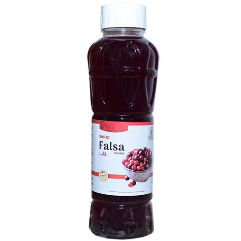 Natraj The Right Choice Falsa Sharbat Ml Natraj Foods