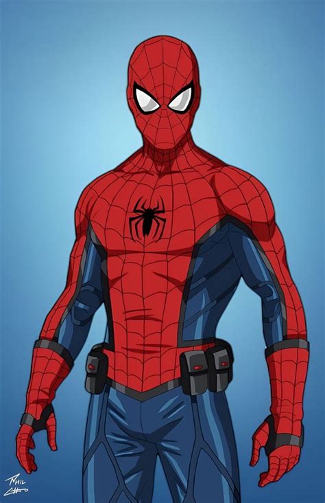 Spiderman Firstsuit E 27 Mphil Cho In 2023 Marvel Spiderman