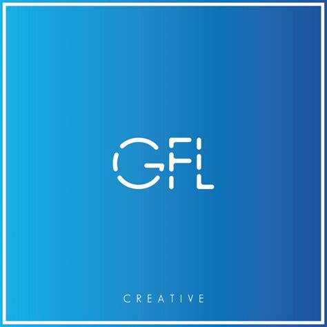 Premium Vector | GFL Premium Vector latter Logo Design Creative Logo Vector Illustration ...