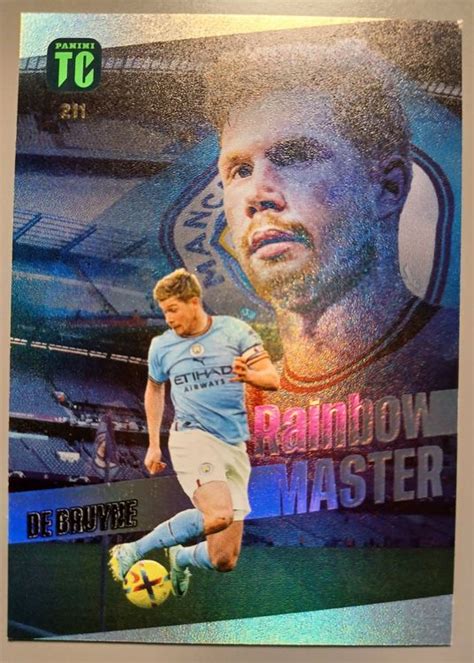 Panini Top Class Insert Kevin De Bruyne Rainbow Master Card Kaufen