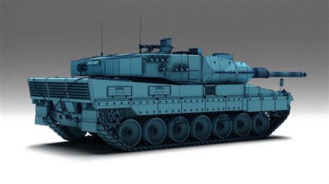 Tank Leopard 2A6 - 3D Model by ferhatkose19