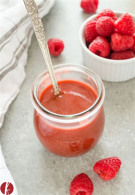 Fresh Raspberry Balsamic Vinaigrette Is Sweet Tangy And Bursting With