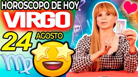 𝐋𝐋𝐄𝐆𝐀 𝐔𝐍 𝐌𝐈𝐋𝐀𝐆𝐑𝐎 Monhy Vidente🔮horoscopo De Hoy Virgo 24 De Agosto 2023 ️horóscopo Diario Virgo