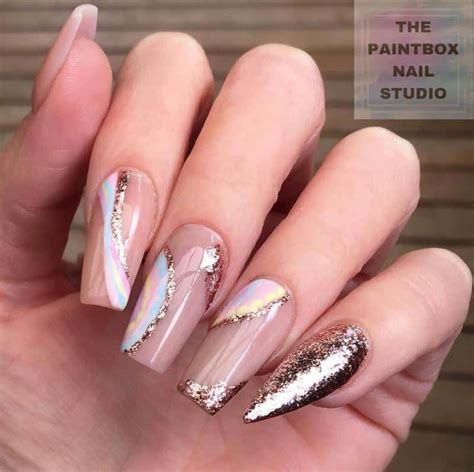 50 Gorgeous Rose Gold Nail Design Ideas 2023 Update Uñas