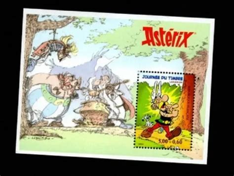 Bloc Feuillet Journ E Du Timbre Ast Rix Uderzo Ann E Eur