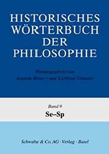 Historisches Woerterbuch Der Philosophie Von Ritter ZVAB