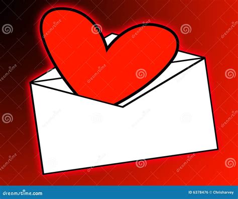 Correo Del Amor Stock De Ilustración Ilustración De Blanco 6378476