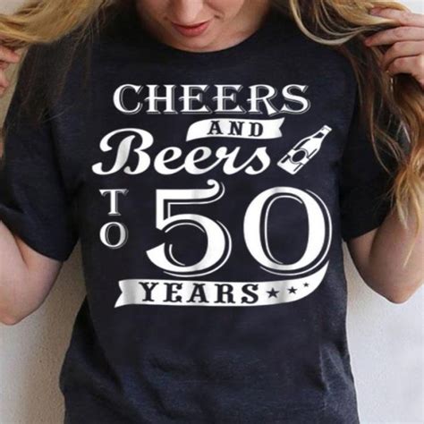 50th Birthday Beer Lover Cheers And Beers To 50 Years Shirt Hoodie