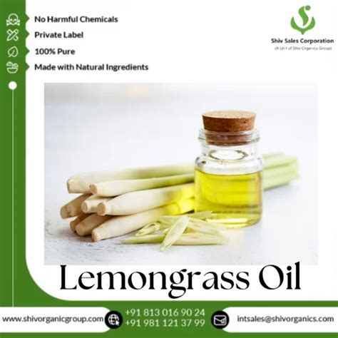 Lemongrass Essential Oil 100 Pure 5 Kg At ₹ 1200 Kg In New Delhi Id 2852682123033