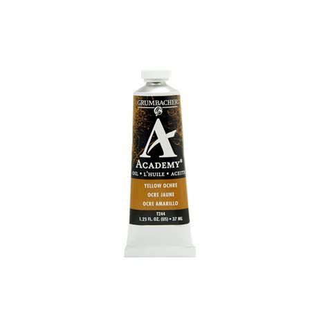 Grumbacher Academy Oil Paint 37 Ml 1 25 Oz Yellow Ochre Michaels