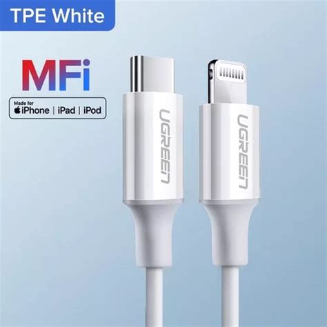 Ugreen Mfi Usb Tipo C A Cable Lightning De Carga R Pida M Meses