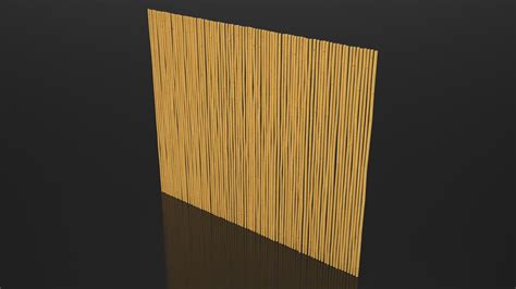 3d Model Bamboo Wall Covering Turbosquid 1991742