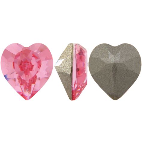 Swarovski Xilion Heart Fancy Stone Light Rose X Mm Dreamtime