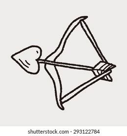 Bow Arrow Doodle Stock Illustration Shutterstock