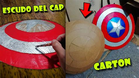 Como Hacer El Escudo Del Capit N Am Rica Tutorial Escudo Del Cap