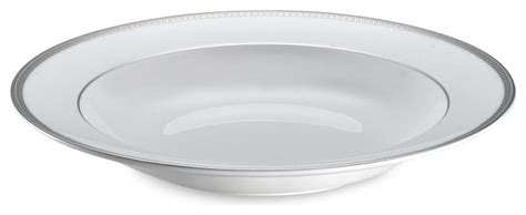 Vera Wang By Wedgwood Vera Lace 9 Rim Soup Plate Contemporary