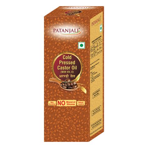 Patanjali Cold Pressed Castor Oil With Vitamin E 100 Ml Buy Online