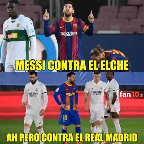 Memes De La Victoria Del Real Madrid Sobre El Barcelona En El Clásico