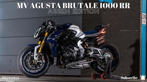 2024 MV Agusta Brutale 1000 RR Assen A Tribute To Remarkable History