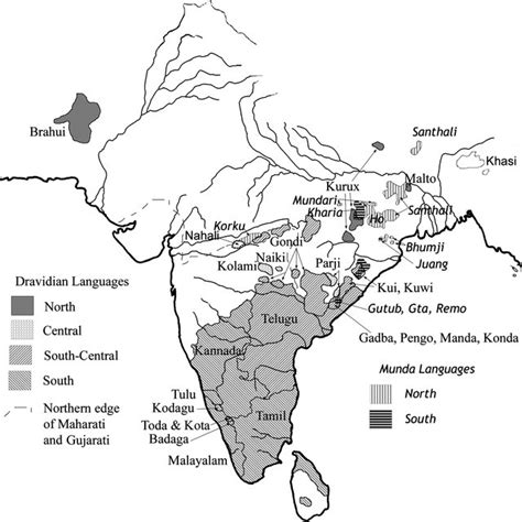 A phylogenetic representation of the Munda and Austroasiatic languages ...