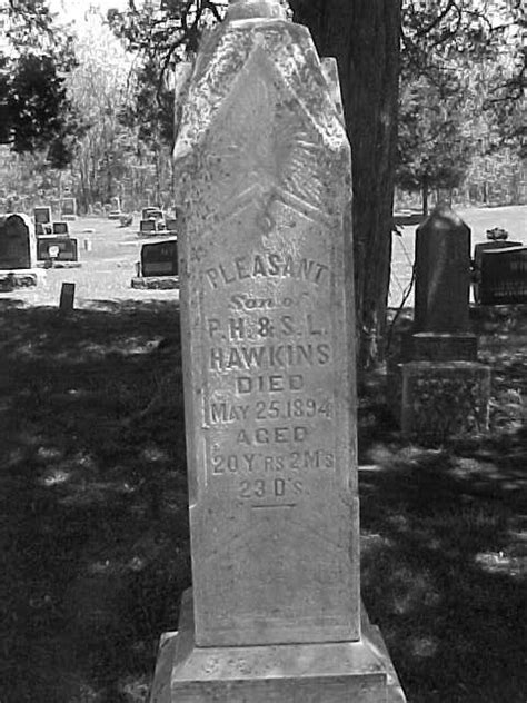 Pleasant Hawkins 1874 1894 Find A Grave Memorial