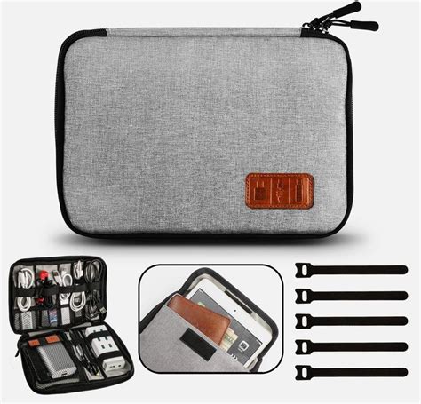 Gibot Câbles Organisateur de Sac Electroniques Portable Pochette