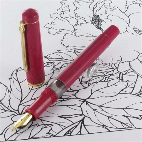 Stylo Plume moyenne à pompe Scrikss 419 Fuschia