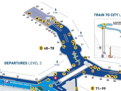 Vancouver Airport Map