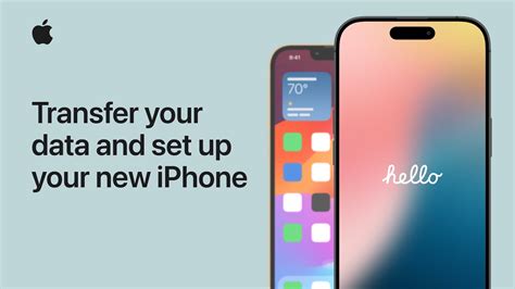 How To Transfer Your Data And Set Up Your New Iphone Apple Support