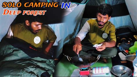 Solo Camping In Deep Forest Camping In India Camping In Uttarakhand Forest I Indian Sudeep