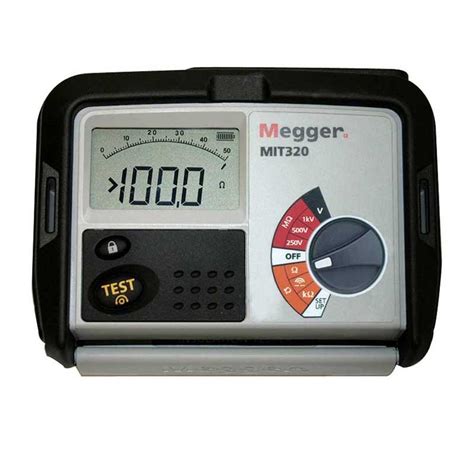 MEGGER MIT330 EN CAL Insulation Tester Calibrated 54 OFF