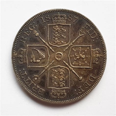 1887 Queen Victoria Silver Double Florin (T) – M J Hughes Coins