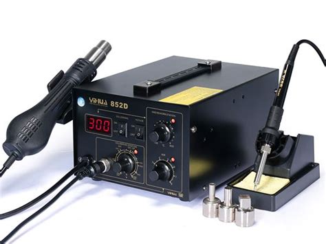2 In 1 Hot Air Rework Station With Soldering Iron 852D YiHua