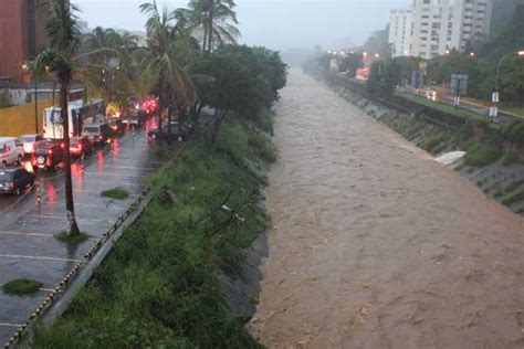 Protecci N Civil Alerta Sobre Crecida Del Rio Guaire Por Fuertes