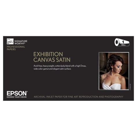 Epson Exhibition Canvas Satin S X