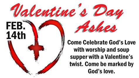 Ash Wednesday on St. Valentine’s Day? It DOES Make Sense! - Lutheran ...