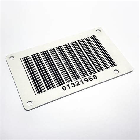 Metal Barcode Labels and Industrial Asset Tags - ASG Services