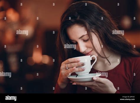 Smell of coffee Stock Photo - Alamy