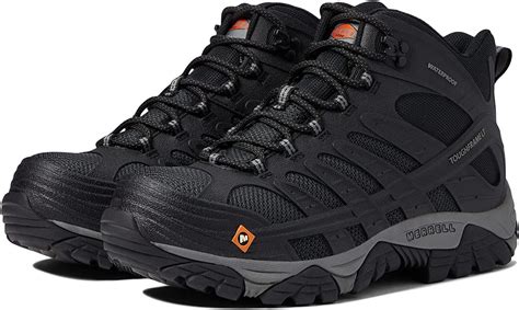 Merrell Mens Moab Velocity Tactical Mid Carbon Fiber Cf Composite Safety Toe Waterproof