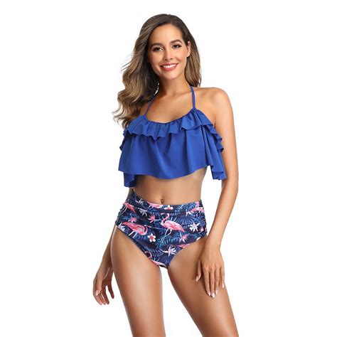 STRÓJ KĄPIELOWY BIKINI PUSH UP WYSOKI STAN 13280924271 oficjalne archiwum Allegro