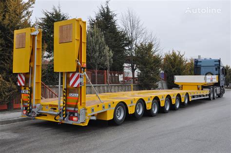 Naczepa Niskopodwoziowa Zg L Axle Lowbed Semi Trailer Na Sprzeda