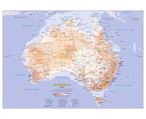 Maps Of Australia Collection Of Maps Of Australia Oceania