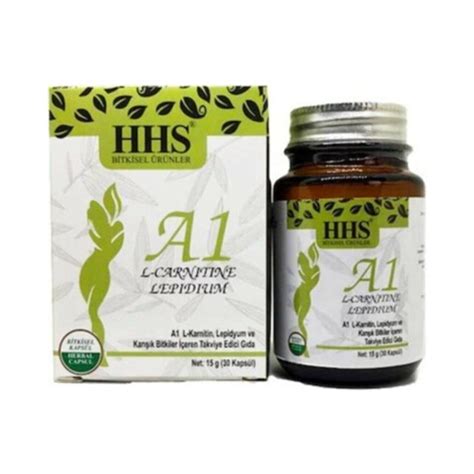 Hhs A 1 L-Carnitine Lepidium Bitkisel 30 Kapsül Fiyatı
