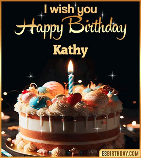 🎉 Happy Birthday Kathy  🎂 Funny And Personalized Animated Wishes