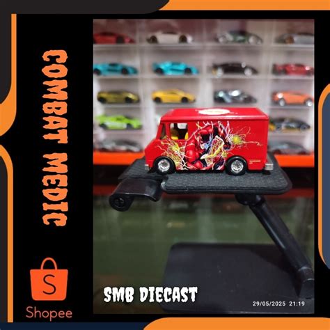Hot Wheels Combat Medic Flash Los Premium Shopee Malaysia
