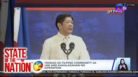 PBBM Ipinaliwanag Sa Filipino Community Sa Hanoi Vietnam Ang