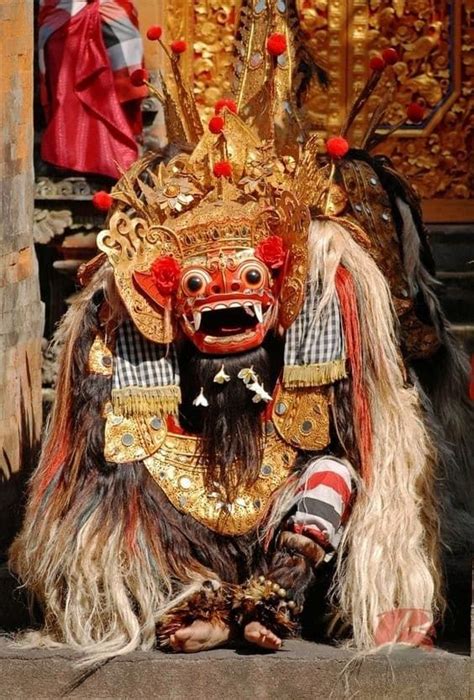 Bali Barong Dance Di 2020 Barong Seni Tradisional Budaya Dunia