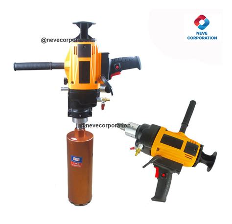 Portable Concrete Cutting Core Drill Machine With Stand For Heavy Duty